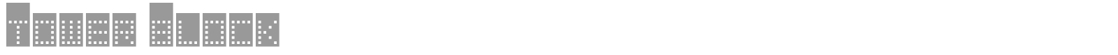 Tower Block font preview